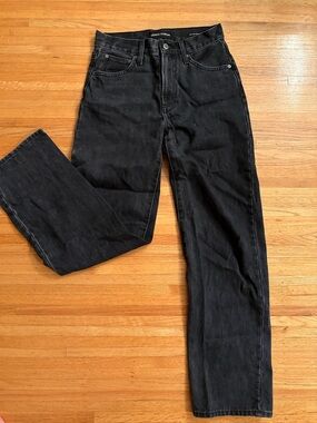 Denim Forum Black Jeans - The 90s’ Marlo High Rise Baggy